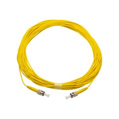 Cable Akyga AK-FC-03 ST SX / ST SX Fiber Patch Cord 14m yellow