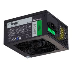 ATX Power Supply 600W Akyga AK-P4-600 Modular P4+4 PCI-E 6 pin 6+2 pin 5x SATA PPFC FAN 12cm - used