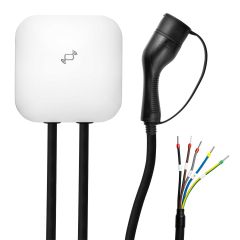 Charging Station for Electric Cars Wallbox Akyga AK-EC-21 Type2 3-phases 16A 11kW 5m - used