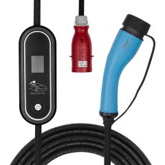 Charger for Electric Cars Akyga AK-EC-22 CEE 5pin Type2 LCD 3-Phases 32A 22kW 5m
