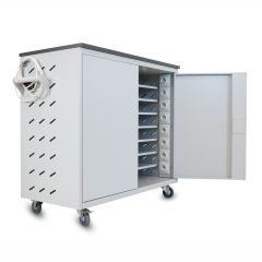 Akyga AK-NC-16S notebook charging cart with sequencer
