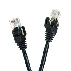 Cable RJ45 U/UTP Patch Cord Cat.5e 1.5m black