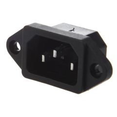 Gniazdo zasilające JEC JR-101 IEC C14 - z demontażu