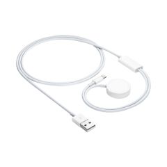 Charging Cable Apple Watch Ultra 2 / Series 9/8/7/6/5/4/3/2/1 Akyga AK-SW-43 Lightning Connector 1m