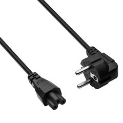 Power Cable for Notebook Akyga AK-NB-01A Clover CCA CEE 7/7 / IEC C5 1.5 m
