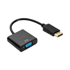 Converter adapter with cable Akyga AK-AD-36 DisplayPort (m) / VGA (f) 15cm