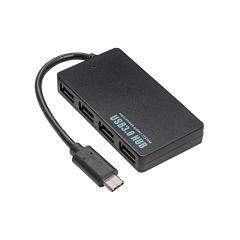 Hub USB Akyga AK-AD-52 active USB type C (m) / 4x USB A (f) ver. 3.1 20cm