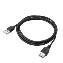 Kabel USB Akyga AK-USB-07 przedłużacz USB A (m) / USB A (f) ver. 2.0 1.8m