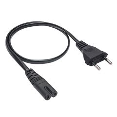 Power Cable for Notebook Akyga AK-RD-04A Eight CCA CEE 7/16 / IEC C7 0.5 m