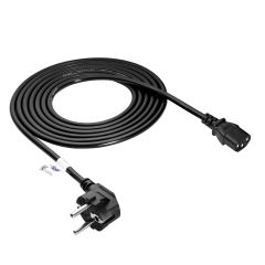 Power Cable Akyga AK-PC-06A CCA 3x0.75mm² CEE 7/7 / IEC C13 3 m