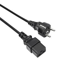 Server Power Cable Akyga AK-UP-01 CU 3x1mm² CEE 7/7 / IEC C19 1.8 m