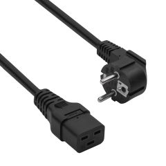 Server Power Cable Akyga AK-UP-01S CU 3x1.5mm² CEE 7/7 / IEC C19 1.8m