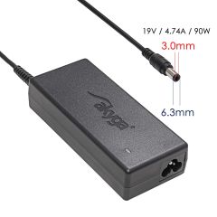 Notebook power supply Akyga AK-ND-27 19V / 4.74A 90W 5.5 x 3.0 mm + pin SAMSUNG 1.2m