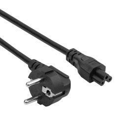 Clover Power Cable Akyga AK-NB-10C CU 3x0.75mm² CEE 7/7 / IEC C5 3m