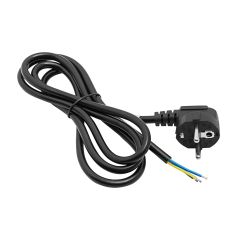 Open Tip Power Cable Akyga AK-OT-01C CU 3x0.75mm² CEE 7/7 1.5 m