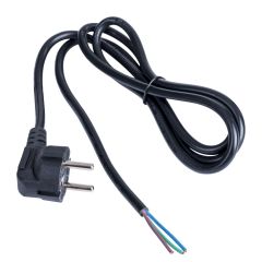 Open Tip Power Cable Akyga AK-OT-01P CU 3x1mm² CEE 7/7 1.5m