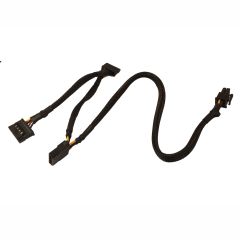 Adapter z kablem do zasilaczy modularnych Akyga AK-SC-37 MOLEX (f) / SATA (f) / SATA (f) 35+15+15 cm