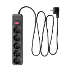 Surge Protector Akyga AK-SP-06B 5 German Sockets CEE 7/3 (Type F) 3 m