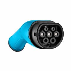 Type2 Plug for Electric Cars Akyga AK-SC-E17 3-phases 32A female blue