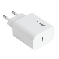Wall charger Akyga AK-CH-18 20W USB-C PD 5-12V / 1.67-3A white