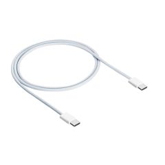 Cable USB Akyga AK-USB-51 USB type C (m) / USB type C (m) for iPhone 15 Braided ver. 2.0 60W 1m