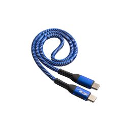 Cable USB Akyga AK-USB-36 USB type C (m) / USB type C (m) ver. 2.0 100W 0.5m