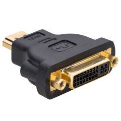Adapter Akyga AK-AD-02 DVI 24+5 (f) / HDMI (m)