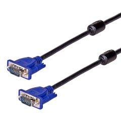Cable VGA Akyga AK-AV-01 blue plugs 1.8m ver. 15 pin