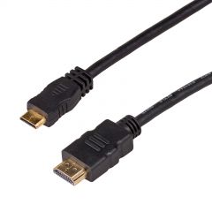 Cable HDMI / mini HDMI Akyga AK-HD-10M ver. 1.4 1.0m