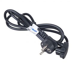 Power Cable for Notebook Akyga AK-NB-02A CCA CEE 7/7 / Dell 3-PIN 1.5 m