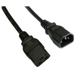 Power Cable for Server Akyga AK-UP-02 Extension CU IEC C19 / C14 1.8 m