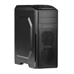 Case Midi ATX Akyga AKY010BK 1x USB 3.0 gamer black w/o PSU - used