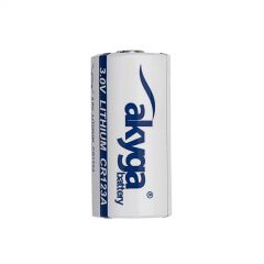 Lithum Battery Akyga AKY1235 CR123 Li-MnO2 3V / 1500mAh for High Temperature 85°C