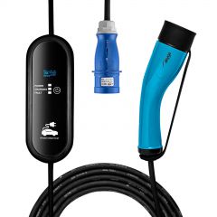 Charger for electric cars Akyga AK-EC-14 CEE 3pin Type2 LCD 1-phase 32A 7.2kW 5m