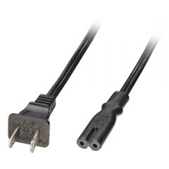 Power Cable for Notebook Eight CCA Typ A / IEC C7 1.5 m USA