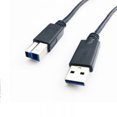 Cable USB DELL USB A (m) / USB B (m) ver. 3.0 1.8m - used