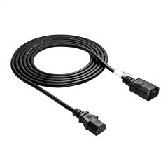 Power Cable Akyga AK-PC-07A Extension CCA IEC C13 / C14 3 m