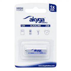 Alkaline battery Akyga AKY2101 23A Zn-MnO2, 12V/48mAh 1szt/blister