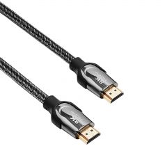 HDMI Cable Akyga AK-HD-15S Shielded CU 48Gb/s 8K@60Hz 4K@120Hz ver. 2.1 1.5m