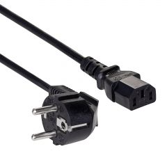 Power cable Akyga AK-PC-06A CCA CEE 7/7 / IEC C13 3 m