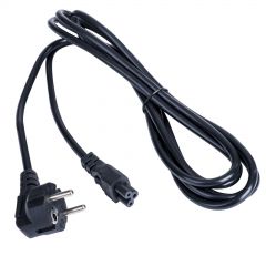 Power Cable for Notebook Akyga AK-NB-10A Clover CCA CEE 7/7 / IEC C5 3 m