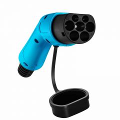 Type2 Plug for Electric Cars Akyga AK-SC-E16 3-phases 32A male blue