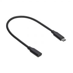 Cable USB Akyga AK-USB-32 USB type C (f) / USB type C (m) ver. 3.1 0.3m