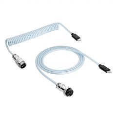 Kabel USB Akyga AK-USB-49 USB type C (m) / USB type C (m) Spiralny Aviator ver. 2.0 3m